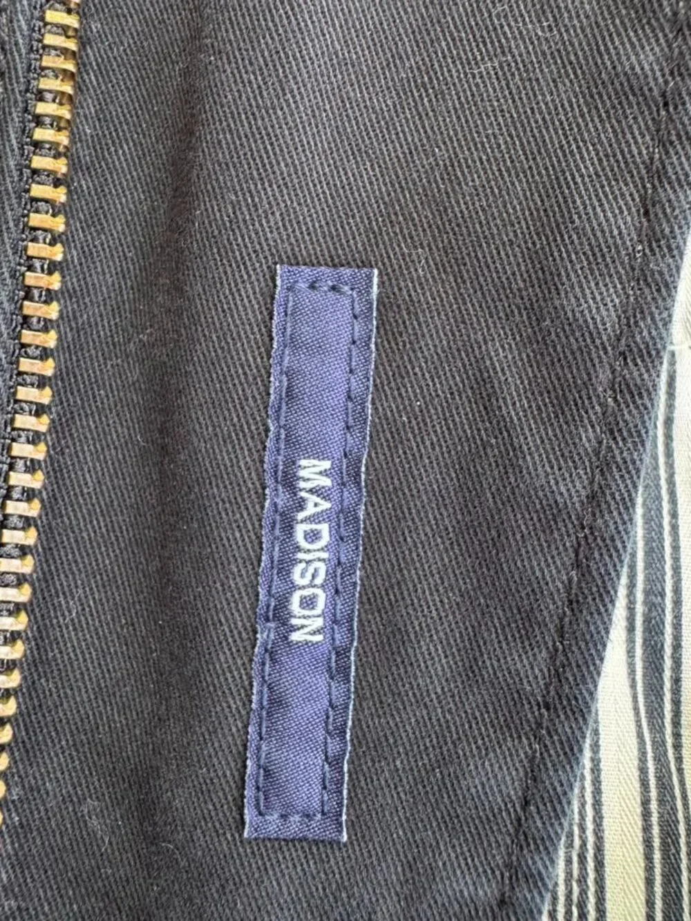 Cremieux Comfort Stretch Pants 36x30 Men's Black Tapered Leg Madison Fit Chino